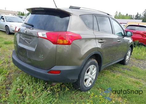 2013 Toyota Rav4 Le from USA, damaged, VIN 2T3BFREV2DW077017